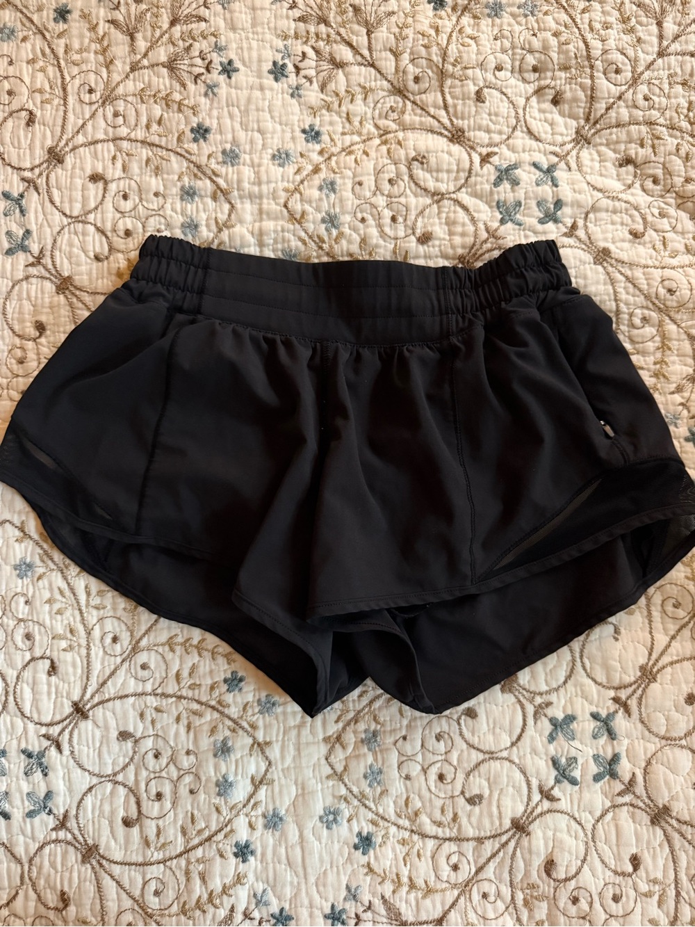 lululemon athletica Black Layered Athletic Skort